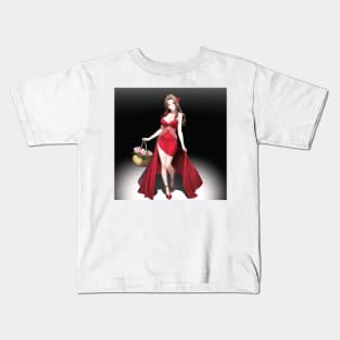 Aerith Personafied Kids T-Shirt